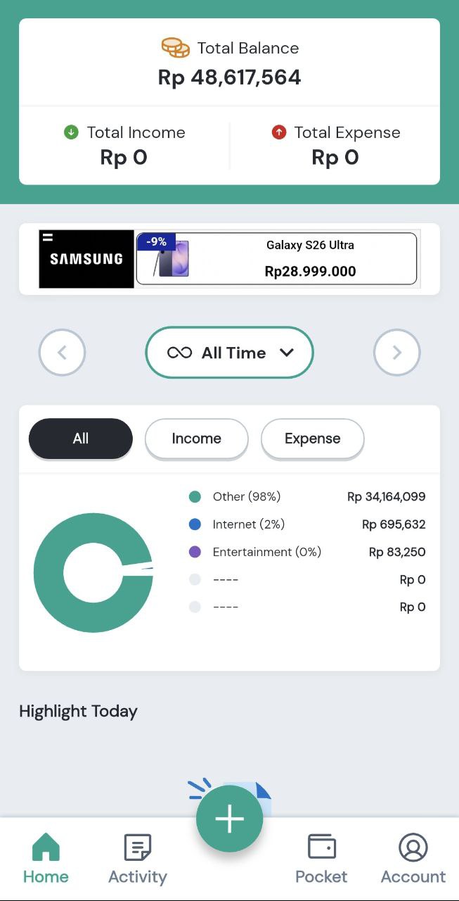 Finzim App Screenshot